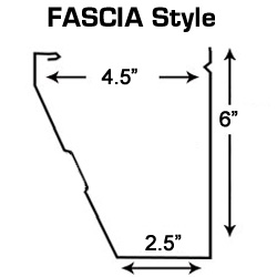 fascia style gutters